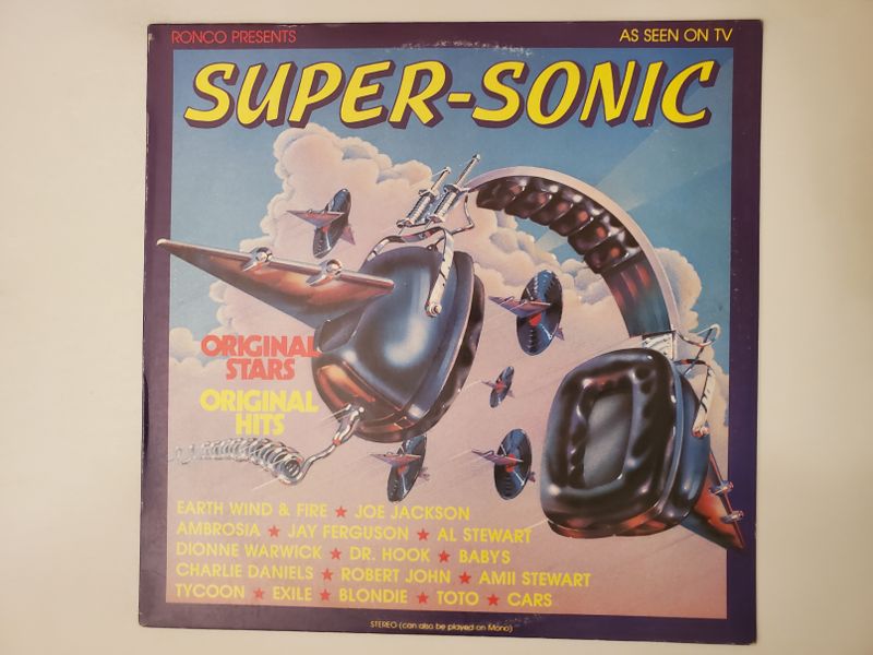 Various Artists Super-Sonic vinyl record